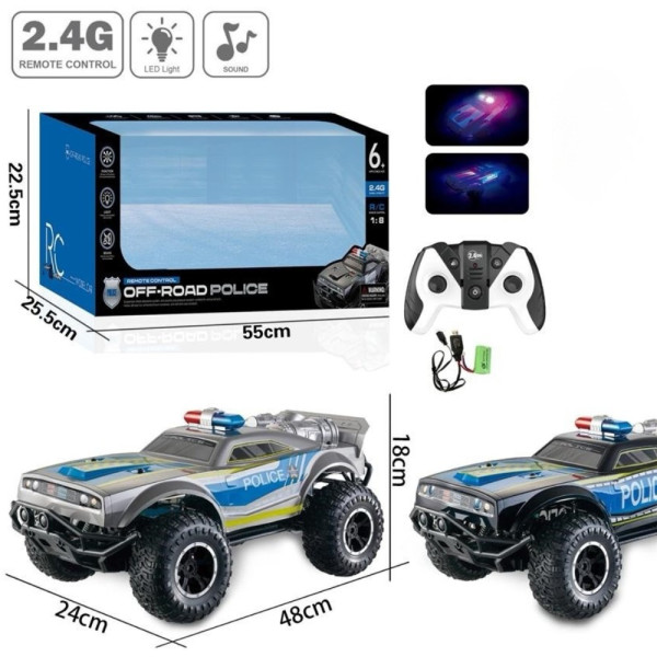 Полицейски джип OFF-ROAD POLICE - 160053