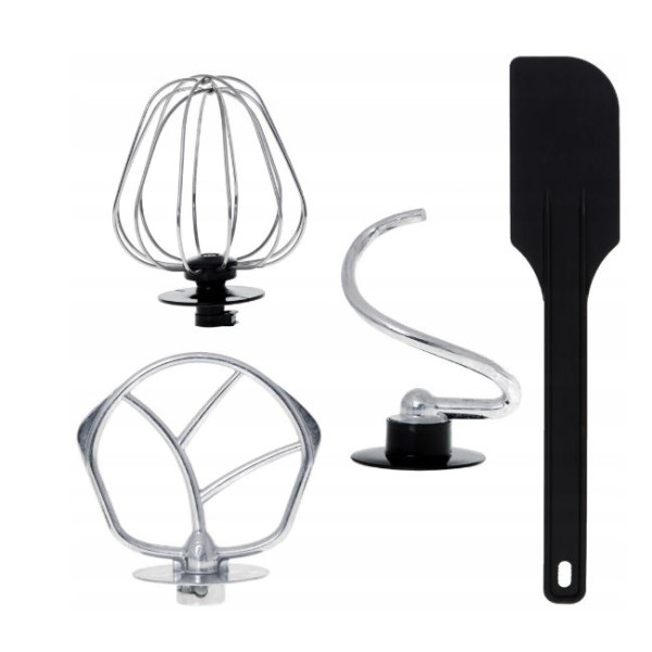 Планетарен миксер Voltz V51115F – мощност 1600W и 5L купа от инокс за перфектно тесто и кремове