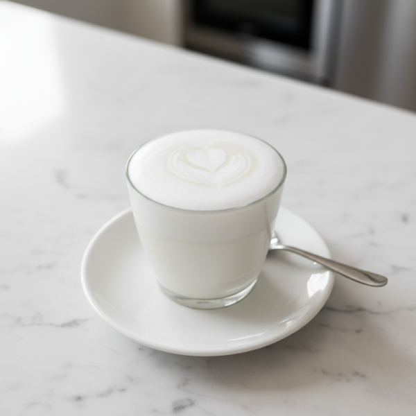 Уред за мляко Voltz OV51176A – 3 в 1: топла или студена млечна пяна и загряване, 500W, 240 мл, инокс корпус