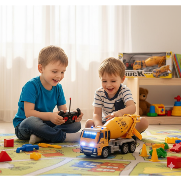 Радиоуправляем бетоновоз Truck Construction R/C 1