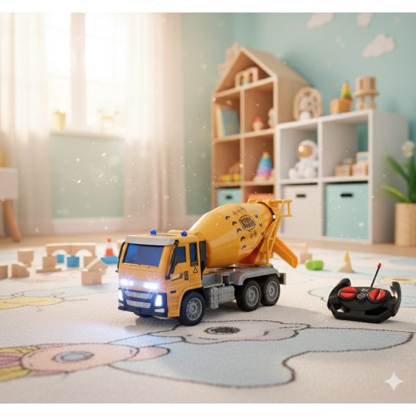 Радиоуправляем бетоновоз Truck Construction R/C 6