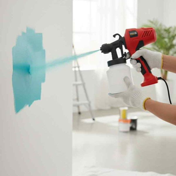 Електрически пистолет за боядисване Electric Paint Sprayer Elite — перфектно покритие без следи и капки 4 — 4sales Електрически пистолет за боядисване Electric Paint Sprayer Elite — перфектно покритие без следи и капки