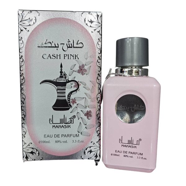 Оригинален арабски парфюм Cash Pink Manasik Eau De Parfum 100ml 1 — 4sales Оригинален арабски парфюм Cash Pink Manasik Eau De Parfum 100ml 1