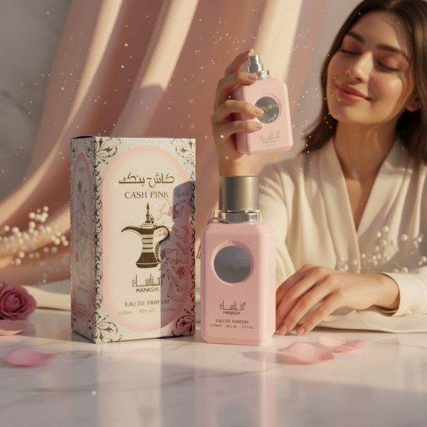 Оригинален арабски парфюм Cash Pink Manasik Eau De Parfum 100ml 3 — 4sales Оригинален арабски парфюм Cash Pink Manasik Eau De Parfum 100ml 3