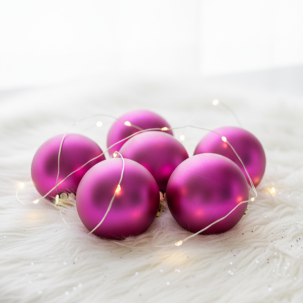 Комплект перлени коледни топки – 6 броя в различни цветове + подарък 6бр златисти топки SD31 4 — 4sales Комплект перлени коледни топки – 6 броя в различни цветове + подарък 6бр златисти топки SD31