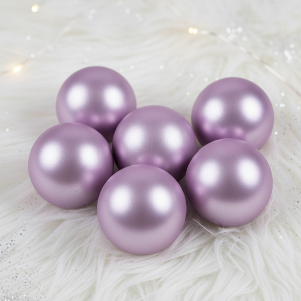 Комплект перлени коледни топки – 6 броя в различни цветове + подарък 6бр златисти топки SD31 5 — 4sales Комплект перлени коледни топки – 6 броя в различни цветове + подарък 6бр златисти топки SD31