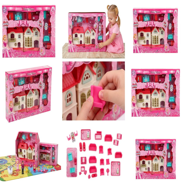 Къщичка за кукли Funny House - 623466 3