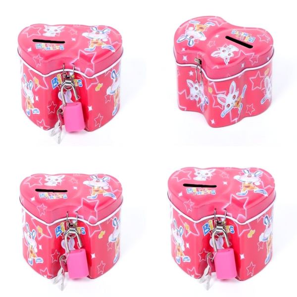 Детска метална касичка с катинарче – сигурно място за спестявания и чудесен подарък за дете 5 — 4sales Детска метална касичка с катинарче – сигурно място за спестявания и чудесен подарък за дете