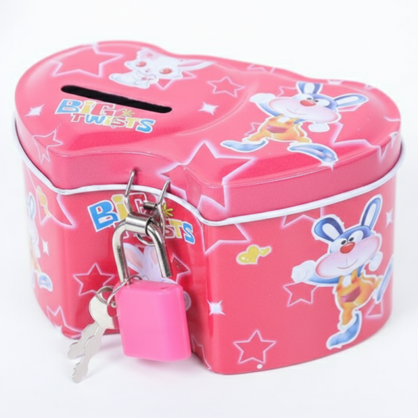 Детска метална касичка с катинарче – сигурно място за спестявания и чудесен подарък за дете 6 — 4sales Детска метална касичка с катинарче – сигурно място за спестявания и чудесен подарък за дете 6