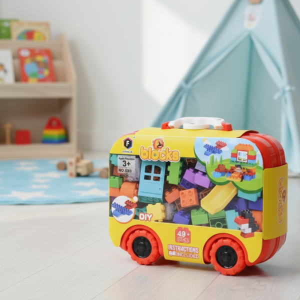 Детски конструктор Blocks - 48, 49, 72 части 8 — 4sales Детски конструктор Blocks - 48, 49, 72 части 8