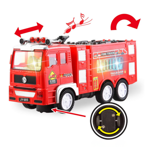 Пожарна кола със светлини и звуци Fire Truck 4