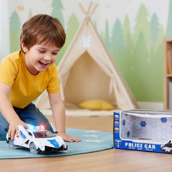 Полицейска кола със светлини и звук POLICE CAR 2