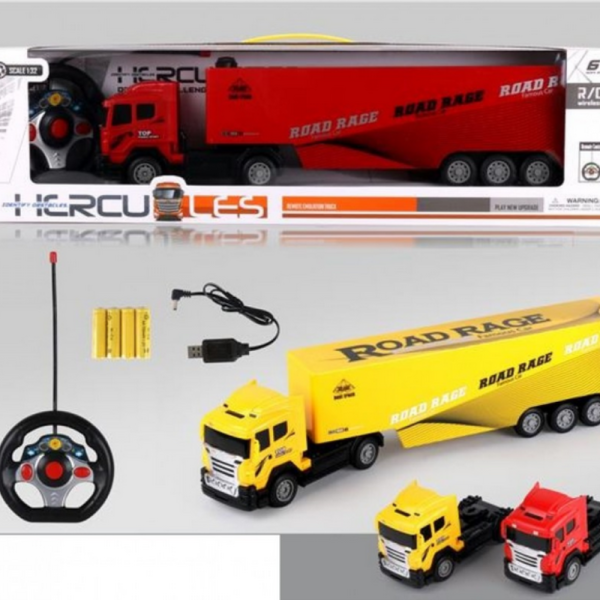 Камион с дистанционно управление  Hercules Road Rage 2