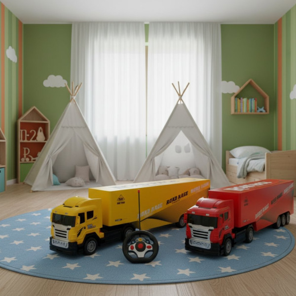 Камион с дистанционно управление  Hercules Road Rage 1