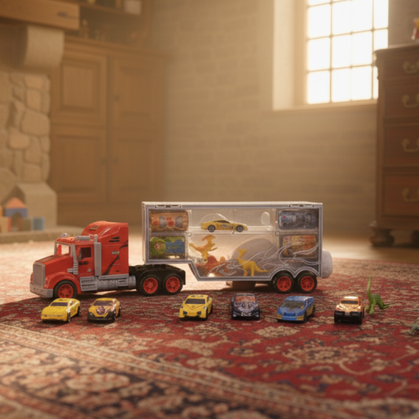 Тир с екзотични животни Large Mobile Garage Power Truck