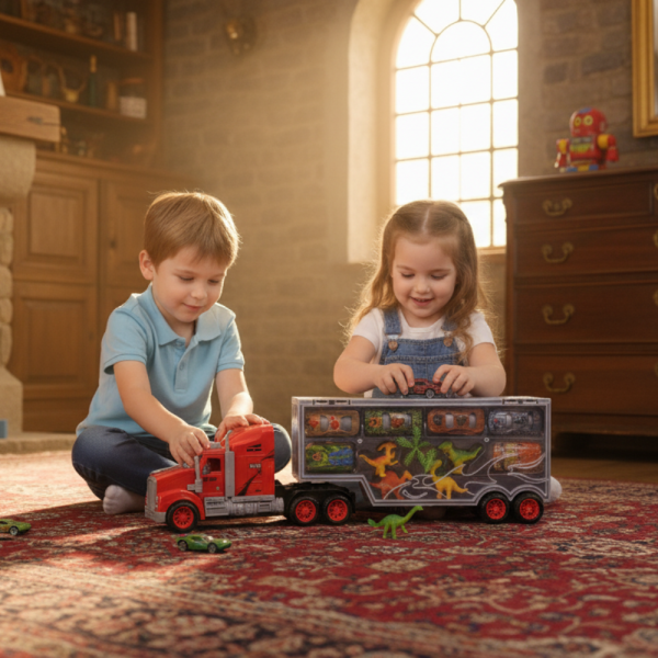 Тир с екзотични животни Large Mobile Garage Power Truck 3