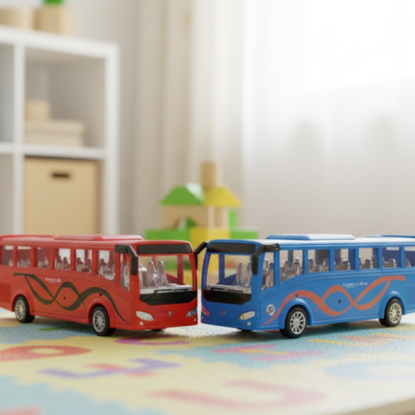 Истински автобус в мини вариант – радост за всяко дете Inertia Luxury Bus