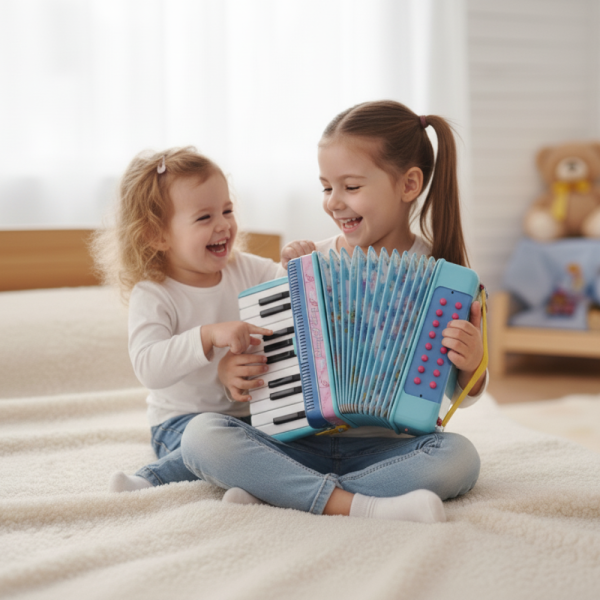 Детски акордеон с реалистично звучене Cheerful Song 1
