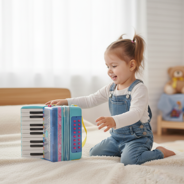 Детски акордеон с реалистично звучене Cheerful Song