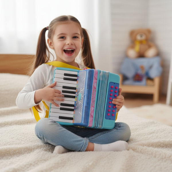 Детски акордеон с реалистично звучене Cheerful Song 4