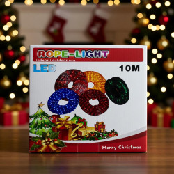 LED Коледен Маркуч за Украса 10м / 20м – Водоустойчиво Осветление за Фасади, Тераси и Градини — 4sales LED Коледен Маркуч за Украса 10м / 20м – Водоустойчиво Осветление за Фасади, Тераси и Градини