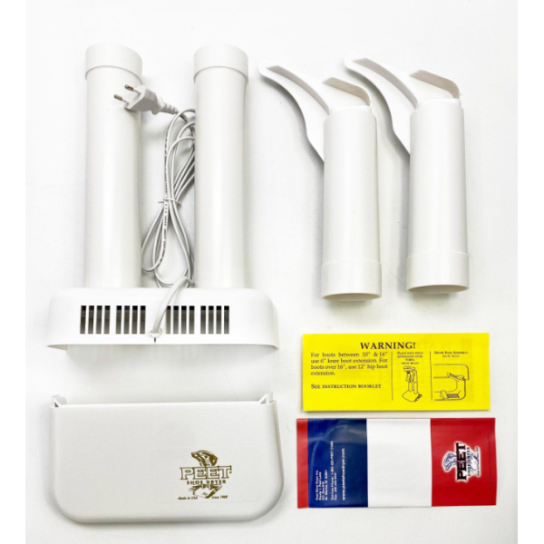 Електрически сушилник за обувки PEET 2100 – тиха термична конвекция, безопасно и ефективно сушене