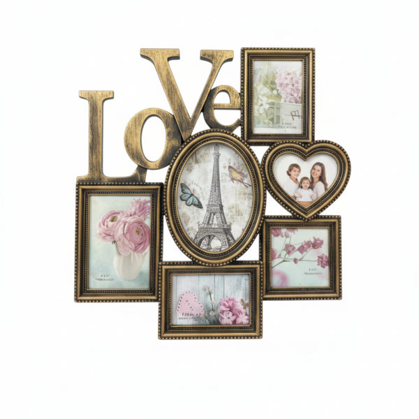 Изящна рамка за вашите снимки с надпис Love