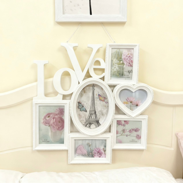 Изящна рамка за вашите снимки с надпис Love