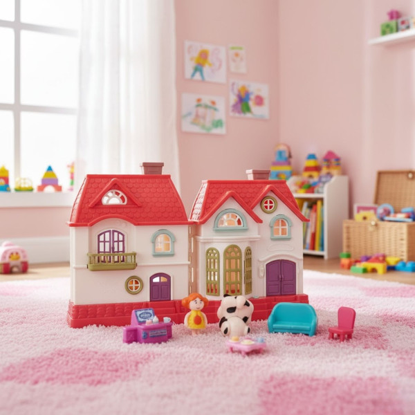 Къщичка за кукли Funny House - 623466 7