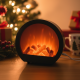 LED декоративна мини  камина с имитация на пламък 2