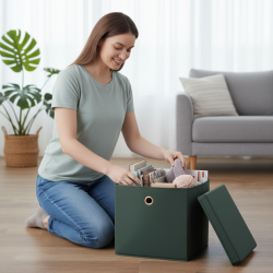 Сгъваема кутия за съхранение