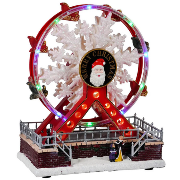 Коледно Виенско колело с музика и Led светлини 7