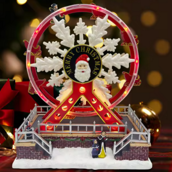 Коледно Виенско колело с музика и Led светлини