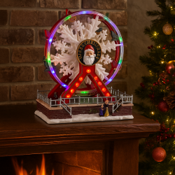 Коледно Виенско колело с музика и Led светлини