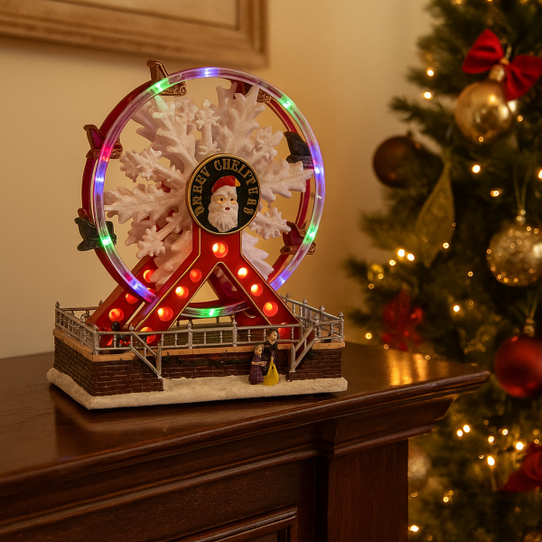 Коледно Виенско колело с музика и Led светлини