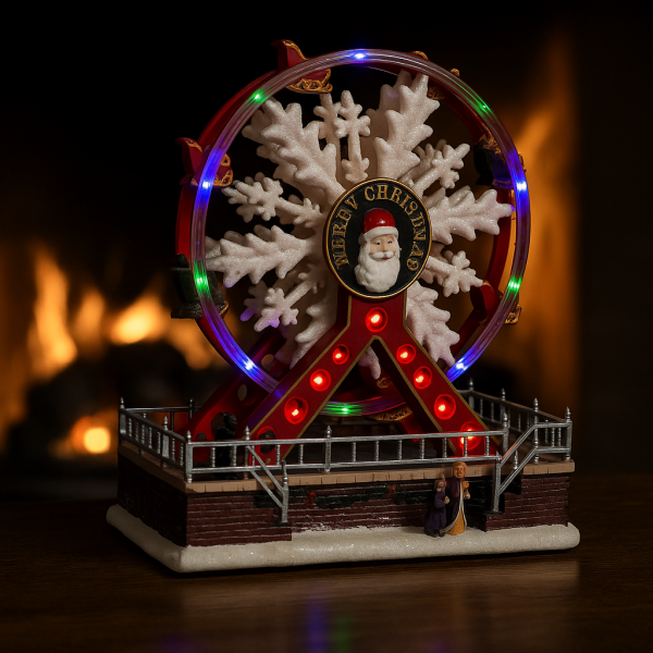 Коледно Виенско колело с музика и Led светлини