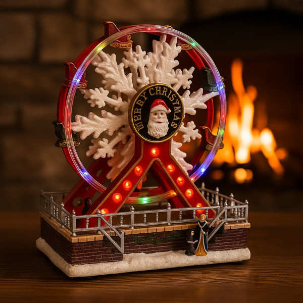 Коледно Виенско колело с музика и Led светлини