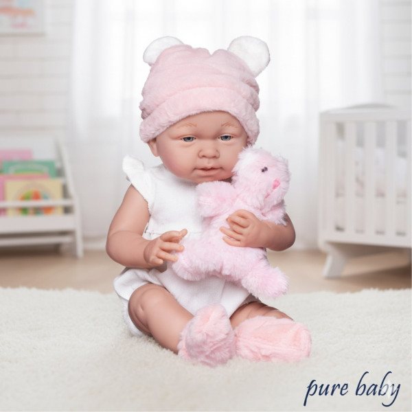 Реалистична бебе кукла Pure Baby – най-добрият подарък, който учи на грижа и любов 2