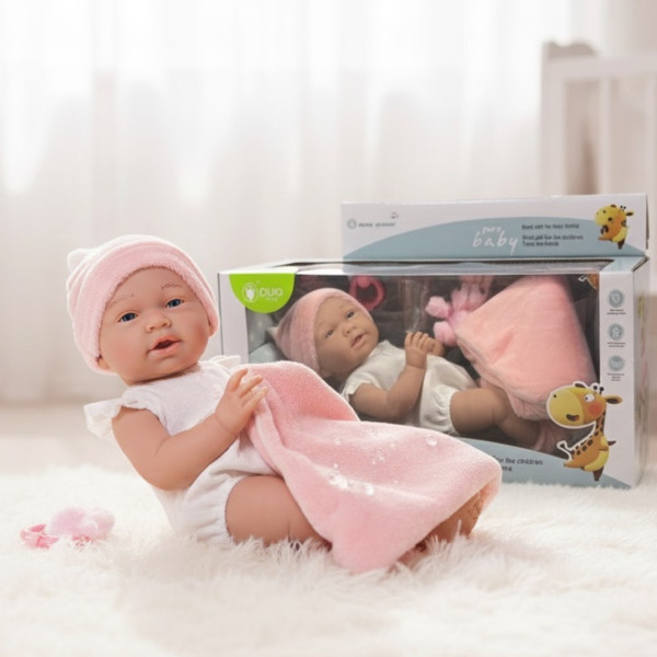 Реалистична бебе кукла Pure Baby – най-добрият подарък, който учи на грижа и любов 6