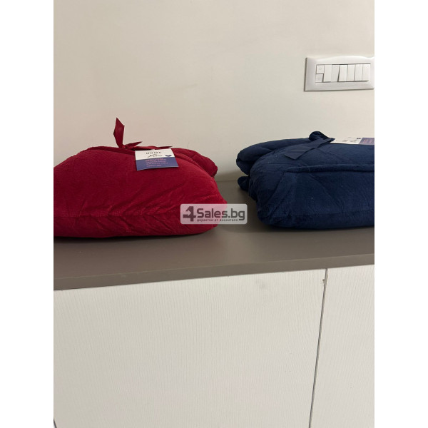 Дебело зимно одеяло с ръкави 4 цвята TOP QUALITY HOME SWEET 8