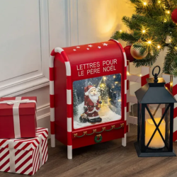 LED пощенска кутия за писма до Дядо Коледа