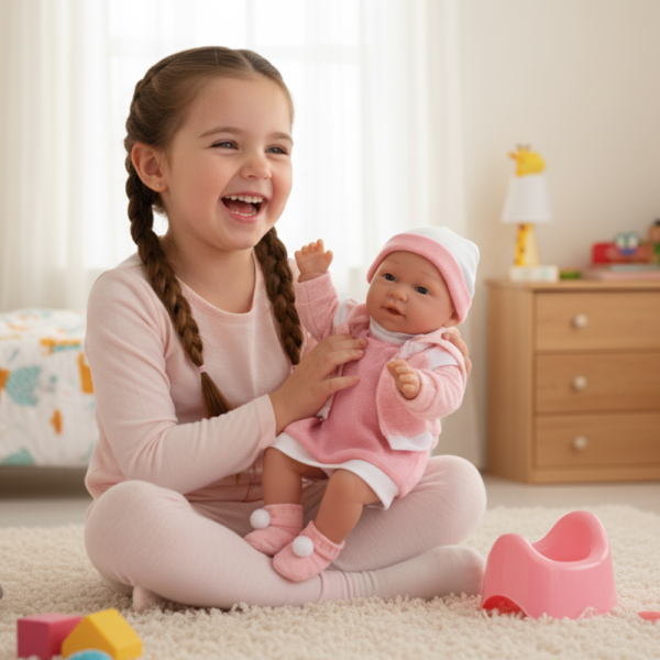 Реалистично бебе с аксесоари Pure Baby 3