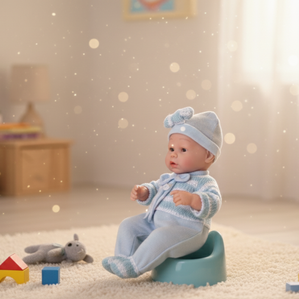 Реалистично бебе с аксесоари