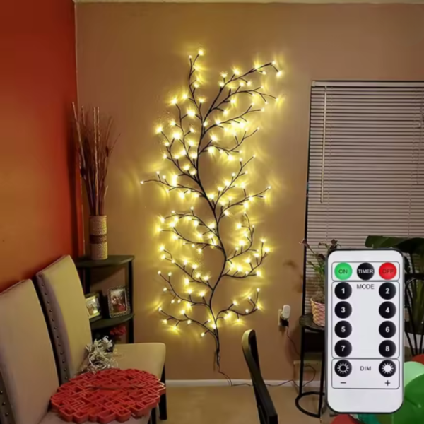 Стенна LED декорация с дистанционно - превърни всяка стена в произведение на изкуството