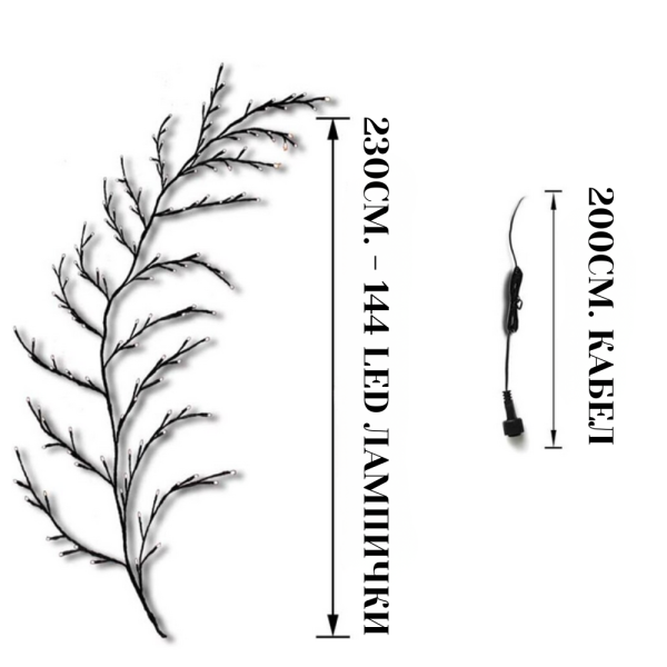 Стенна LED декорация с дистанционно - превърни всяка стена в произведение на изкуството 8