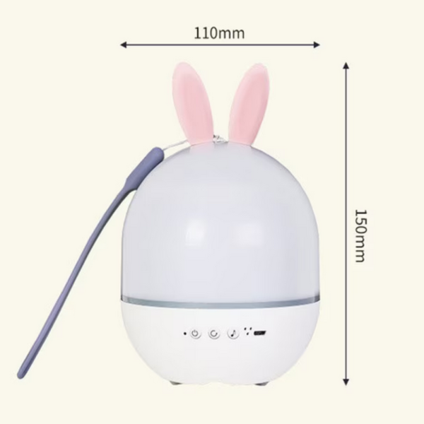 Очарователна нощна лампа и проектор 2 в 1