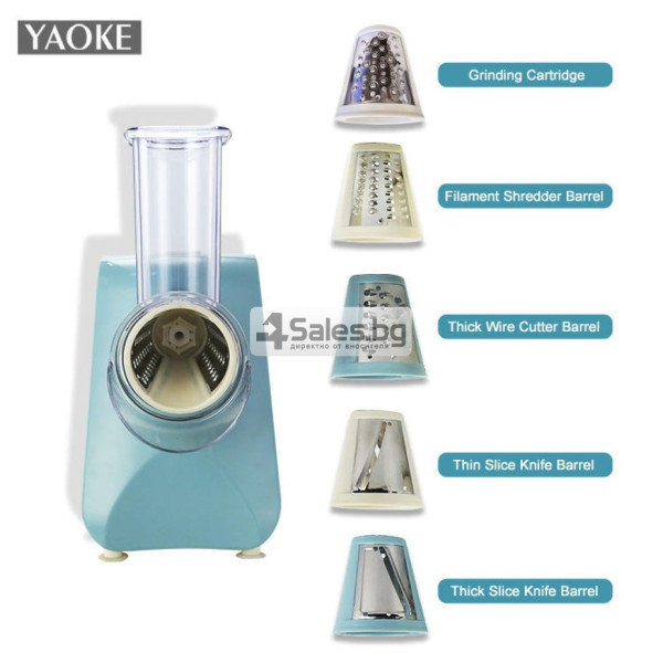 Мултифункционална електрическа резачка-ренде за зеленчуци TV1284