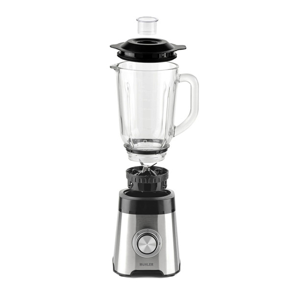 Блендер Muhler MB-555SG – 500W, 1.5 л, стъклена кана 8