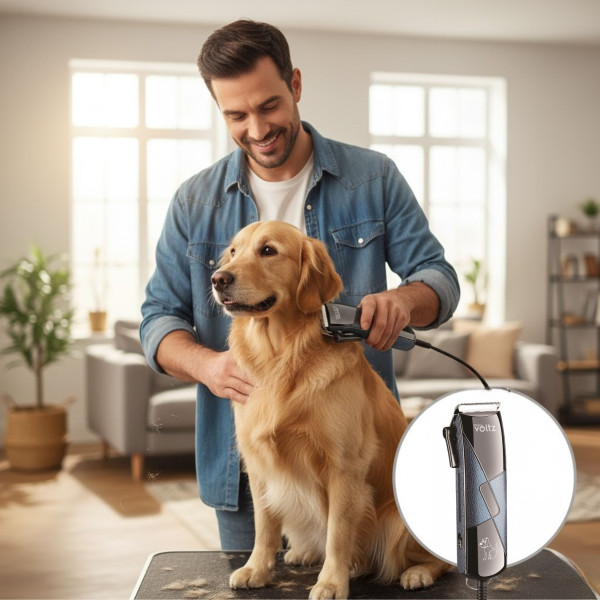 Машинка за подстригване на домашни любимци Oliver Voltz OV51810R – 7W, керамично острие 6