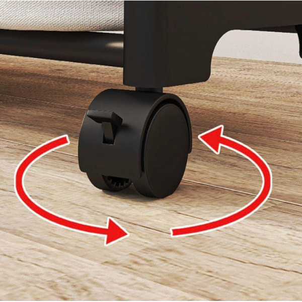 Сгъваема стойка за дрехи от неръждаема стомана, еднополюсна с колелца за дома